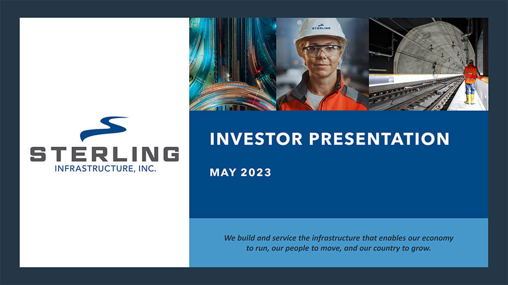 Sterling Investor Presentation